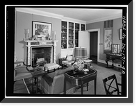 Historic Framed Print, Tudor Place, 1644 Thirty-first Street, Northwest, Washington, District of Columbia, DC - 48,  17-7/8" x 21-7/8"