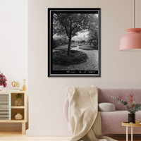 Historic Framed Print, Tudor Place, 1644 Thirty-first Street, Northwest, Washington, District of Columbia, DC - 60,  17-7/8" x 21-7/8"