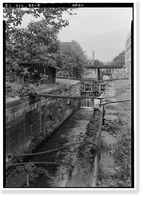 Chesapeake & Ohio Canal, Georgetown Section, East & West parallel to M Street Northwest, Washington, District of Columbia, DC - 9, Vintage Poster
