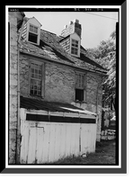 Historic Framed Print, Old Stone House, 3051 M Street Northwest, Washington, District of Columbia, DC - 3,  17-7/8" x 21-7/8"