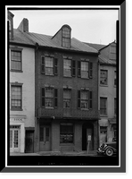 John Mountz House, 3016 M Street Northwest, Washington, District of Columbia, DC, Vintage Poster