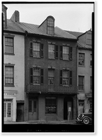 John Mountz House, 3016 M Street Northwest, Washington, District of Columbia, DC, Vintage Poster