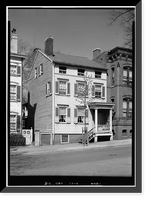 William Knowles House, 1228 Thirtieth Street Northwest, Washington, District of Columbia, DC, Vintage Print