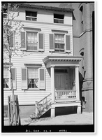 William Knowles House, 1228 Thirtieth Street Northwest, Washington, District of Columbia, DC - 2, Antique Print