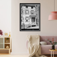 William Knowles House, 1228 Thirtieth Street Northwest, Washington, District of Columbia, DC - 2, Antique Print