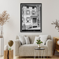 William Knowles House, 1228 Thirtieth Street Northwest, Washington, District of Columbia, DC - 2, Antique Print