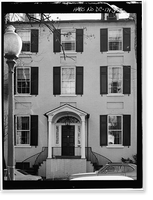 Bodisco House, 3322 O Street, Northwest, Washington, District of Columbia, DC - 3, Historic Print