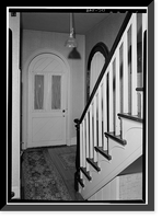 Historic Framed Print, Oak Hill Cemetery, Gatehouse, 3001 R Street Northwest, Washington, District of Columbia, DC - 4,  17-7/8" x 21-7/8"