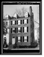 Smith Row, 3255-3263 N Street Northwest, Washington, District of Columbia, DC - 2, Antique Print