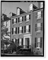Smith Row, 3255-3263 N Street Northwest, Washington, District of Columbia, DC - 3, Vintage Print