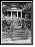 Historic Framed Print, Henry Foxhall House, 3123 Dumbarton Street, Northwest, Washington, District of Columbia, DC - 2,  17-7/8" x 21-7/8"