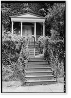 Historic Framed Print, Henry Foxhall House, 3123 Dumbarton Street, Northwest, Washington, District of Columbia, DC - 2,  17-7/8" x 21-7/8"
