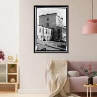 Historic Framed Print, Forrest-Marbury House, 3350 M Street Northwest, Washington, District of Columbia, DC - 3,  17-7/8" x 21-7/8"