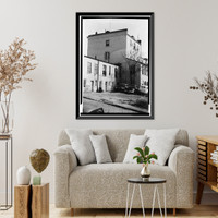 Historic Framed Print, Forrest-Marbury House, 3350 M Street Northwest, Washington, District of Columbia, DC - 3,  17-7/8" x 21-7/8"