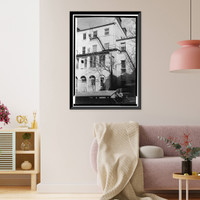Historic Framed Print, Forrest-Marbury House, 3350 M Street Northwest, Washington, District of Columbia, DC - 4,  17-7/8" x 21-7/8"