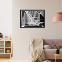 Historic Framed Print, Forrest-Marbury House, 3350 M Street Northwest, Washington, District of Columbia, DC - 7,  17-7/8" x 21-7/8"