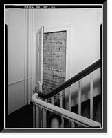 Historic Framed Print, Ross & Getty Building, 3005-3011 M Street Northwest, Washington, District of Columbia, DC,  17-7/8" x 21-7/8"