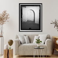 Historic Framed Print, Ross & Getty Building, 3005-3011 M Street Northwest, Washington, District of Columbia, DC - 2,  17-7/8" x 21-7/8"