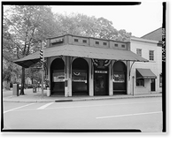 William Marceron Building, 1335 Wisconsin Avenue Northwest, Washington, District of Columbia, DC, Antique Poster