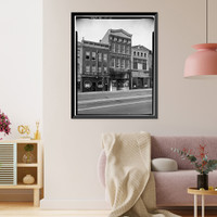 Nordlinger Building, 3128 M Street Northwest, Washington, District of Columbia, DC, Historic Print