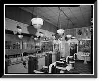 Barber Shop, 3251 M Street Northwest, Washington, District of Columbia, DC - 2, Historic Reproduction