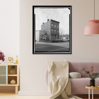 Anthony Reintzel Building, 3258 M Street Northwest, Washington, District of Columbia, DC Classic, Antique Poster