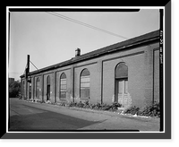 Historic Framed Print, The Georgetown Market, 3276 M Street Northwest, Washington, District of Columbia, DC - 2,  17-7/8" x 21-7/8"