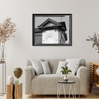 Historic Framed Print, The Georgetown Market, 3276 M Street Northwest, Washington, District of Columbia, DC - 3,  17-7/8" x 21-7/8"