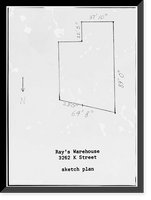 Ray's Warehouse & Office, 3260-3262 K Street Northwest, Washington, District of Columbia, DC - 5 Classic, Antique Print