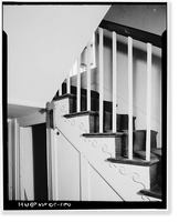 Historic Framed Print, Nicholas Hedges House, 1069 Thomas Jefferson Street Northwest, Washington, District of Columbia, DC - 3,  17-7/8" x 21-7/8"