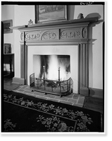 Historic Framed Print, Andrew Ross Tenant House II, 1210 Thirtieth Street Northwest, Washington, District of Columbia, DC - 4,  17-7/8" x 21-7/8"