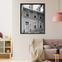 Methodist Episcopal Parsonage House, 1221 Twenty-eighth Street Northwest, Washington, District of Columbia, DC - 2, Historic Print