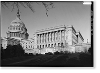 U.S. Capitol, Intersection of North, South, & East Capitol Stree, Washington, District of Columbia, DC - 12, Historic Print