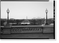 U.S. Capitol, Intersection of North, South, & East Capitol Stree, Washington, District of Columbia, DC - 20, Antique Poster