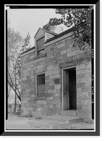Historic Framed Print, Lock Keeper's House, Seventeenth Street & Constitution Avenue, Northwes, Washington, District of Columbia, DC,  17-7/8" x 21-7/8"