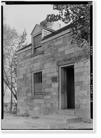 Historic Framed Print, Lock Keeper's House, Seventeenth Street & Constitution Avenue, Northwes, Washington, District of Columbia, DC,  17-7/8" x 21-7/8"