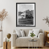 Historic Framed Print, Hamburgh House, 412 Twentieth Street Northwest, Washington, District of Columbia, DC,  17-7/8" x 21-7/8"