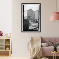 Historic Framed Print, Hamburgh House, 412 Twentieth Street Northwest, Washington, District of Columbia, DC - 2,  17-7/8" x 21-7/8"