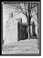 Historic Framed Print, Linnean Hill, 3545 Williamsburg Lane Northwest, Washington, District of Columbia, DC,  17-7/8" x 21-7/8"