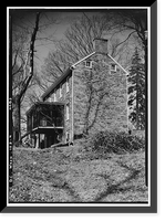 Historic Framed Print, Linnean Hill, 3545 Williamsburg Lane Northwest, Washington, District of Columbia, DC,  17-7/8" x 21-7/8"