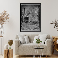 Historic Framed Print, Linnean Hill, 3545 Williamsburg Lane Northwest, Washington, District of Columbia, DC,  17-7/8" x 21-7/8"