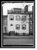 Edward Simon Lewis House, 456 N Street Southwest, Washington, District of Columbia, DC, Historic Print