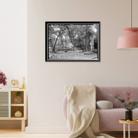 General John Mason House, Analostan Island or Theodore Roosevelt Island, Washington, District of Columbia, DC - 21, Vintage Wall Art
