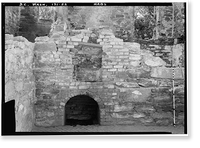 General John Mason House, Analostan Island or Theodore Roosevelt Island, Washington, District of Columbia, DC - 44, Vintage Print