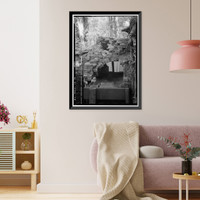 General John Mason House, Analostan Island or Theodore Roosevelt Island, Washington, District of Columbia, DC - 48, Vintage Wall Art