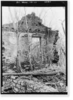 General John Mason House, Analostan Island or Theodore Roosevelt Island, Washington, District of Columbia, DC - 53, Antique Print