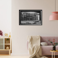 Historic Framed Print, John R. McLean House, 1500 I Street Northwest, Washington, District of Columbia, DC - 15,  17-7/8" x 21-7/8"