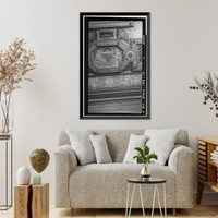Historic Framed Print, John R. McLean House, 1500 I Street Northwest, Washington, District of Columbia, DC - 18,  17-7/8" x 21-7/8"