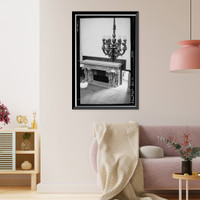 Historic Framed Print, John R. McLean House, 1500 I Street Northwest, Washington, District of Columbia, DC - 21,  17-7/8" x 21-7/8"