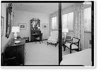 Historic Framed Print, White House, 1600 Pennsylvania Avenue, Northwest, Washington, District of Columbia, DC - 12,  17-7/8" x 21-7/8"